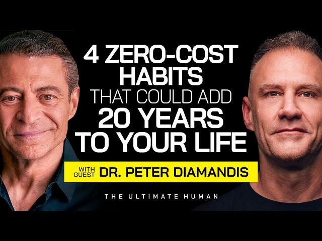 Dr. Peter Diamandis: Future of Health - Stem Cells, Blood Filtration, & AI | Ultimate Human #123