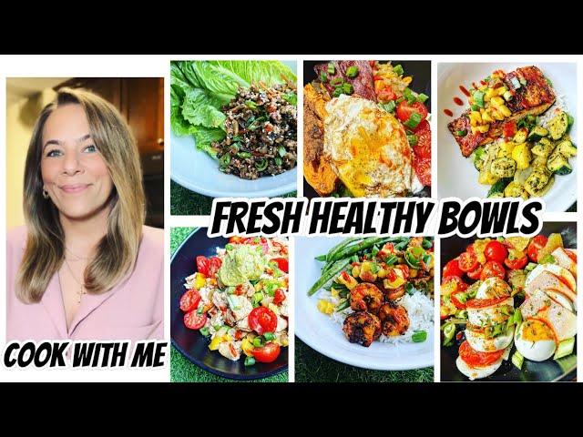 COOK WITH ME | FRESH HEALTHY BOWLS