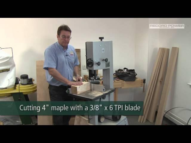 An Overview and Demonstration of Record Power's BS300E Premium 12" Bandsaw