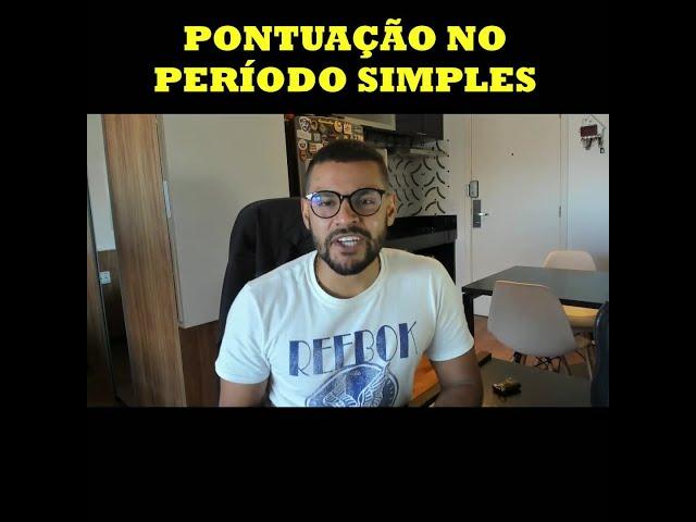 Pontuação no período simples