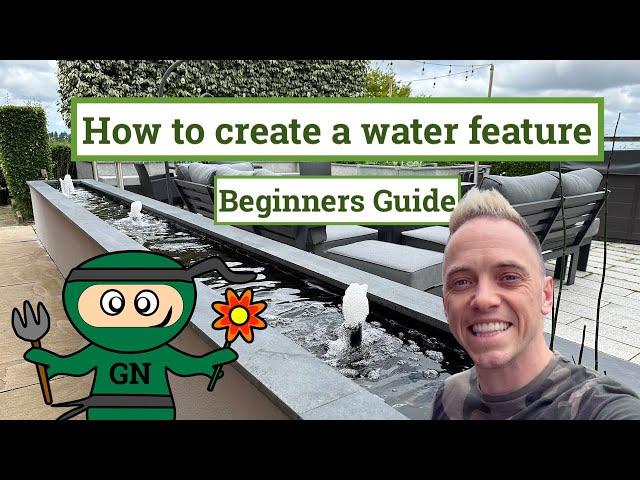 How to design a water feature: beginners guide to rills