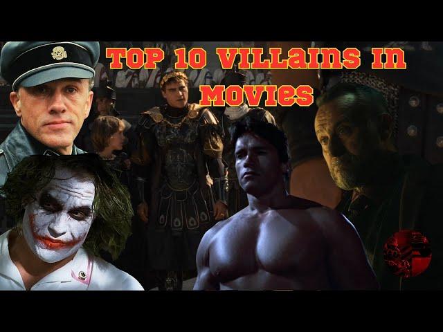 My Top 10 Favourite Villains in Movies (Part 1 - 25K subscriber Special)