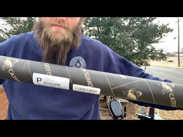 Unboxing my Kayak Catfish GOLLY WHOPPER ROD