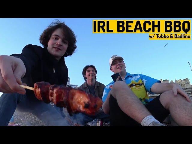 IRL BEACH BBQ w/ Tubbo & Freddie Badlinu | AverageArchive