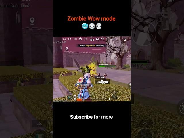 Old memories with Zombie mode in wow mode #bgmi  #tdm #subscribe #tranding #zombie #mobilegame #wow