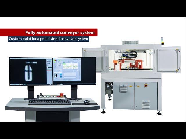 Inline X-ray inspection system with automatic evaluation