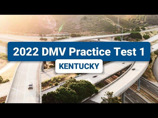 2024 Kentucky DMV Practice Test #1