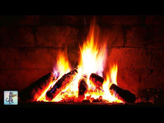 24 HOURS Best Relaxing Fireplace Sounds - Burning Fireplace & Crackling Fire Sounds (NO MUSIC) 