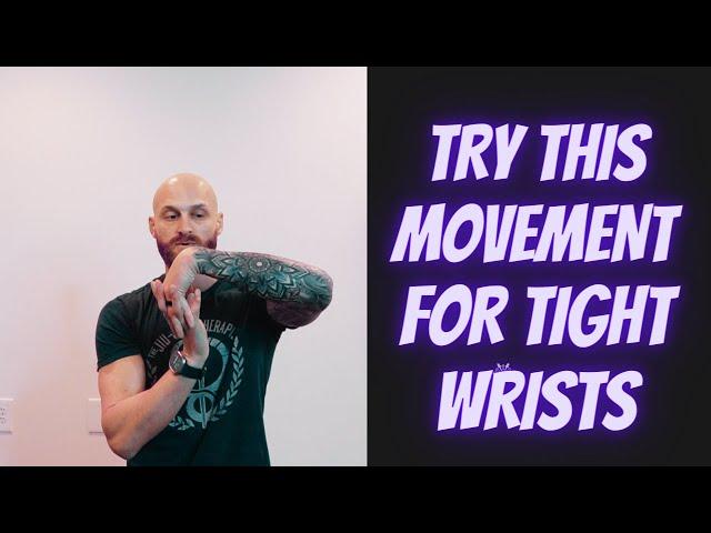 Try This Movement To Warm Up Tight Wrists For BJJ