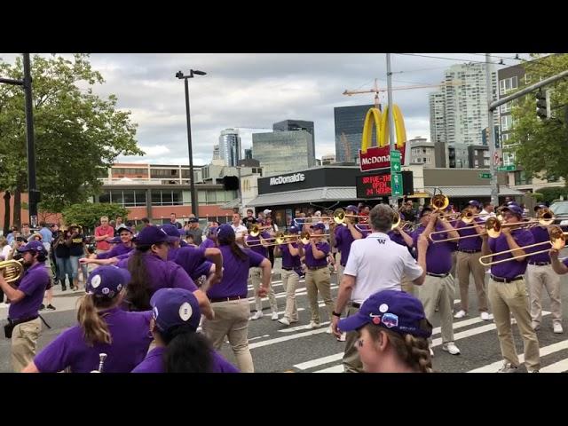 Husky Marching Band - Johnny Q Seafair Torchlight Parade 2019