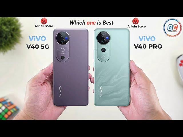 ViVO V40 Vs ViVO V40 Pro || Full Comparison  Which one is Best?