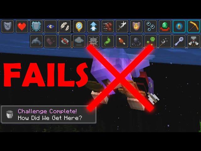 Failing to get every status effect. (minecraft hardcore)