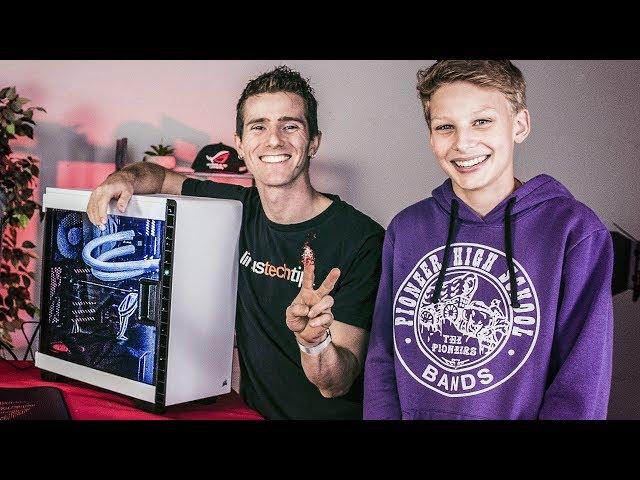 BUILDING HIS DREAM PC - ROG Rig Reboot