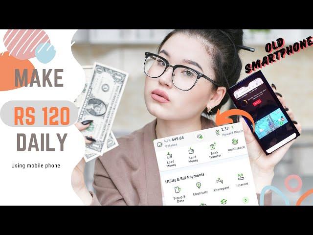 Earn Free Money Daily: Top 4 Websites to Watch Videos and Get Paid! || Daily RS 120 in ESEWA ||