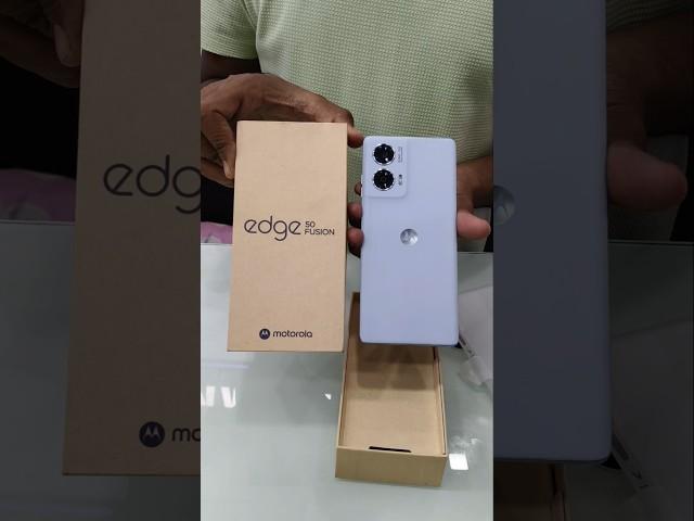 Motorola Edge 50 Fusion 5g || Colour Marshmallow Blue  Quick Unboxing Video #motorola #shortvideo