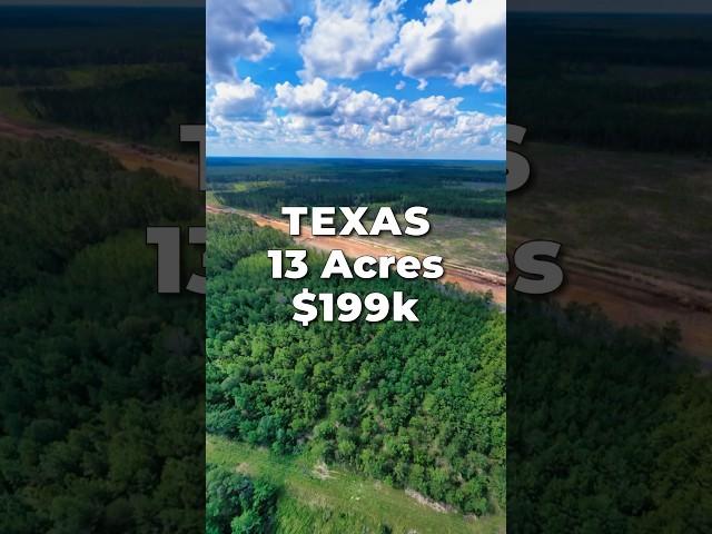 TEXAS LAND for SALE • 13 Acres for $199k • LANDIO