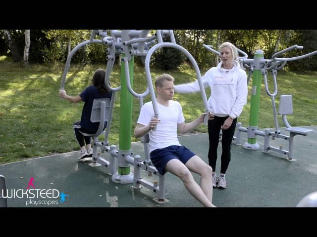 Outdoor Gym Equipment - FLZ Chest Press