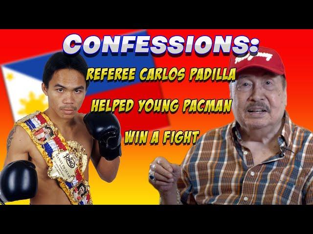 Carlos Padilla admitting to fixing Manny Pacquiao’s fight against Nedal Hussein