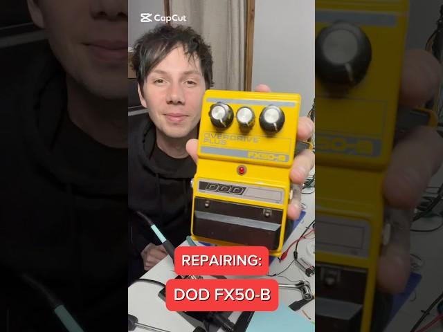 Repairing: DOD FX50-B 1980’s Overdrive Guitar Pedal (Ep. 4) #overdrive #guitarpedals #repairing