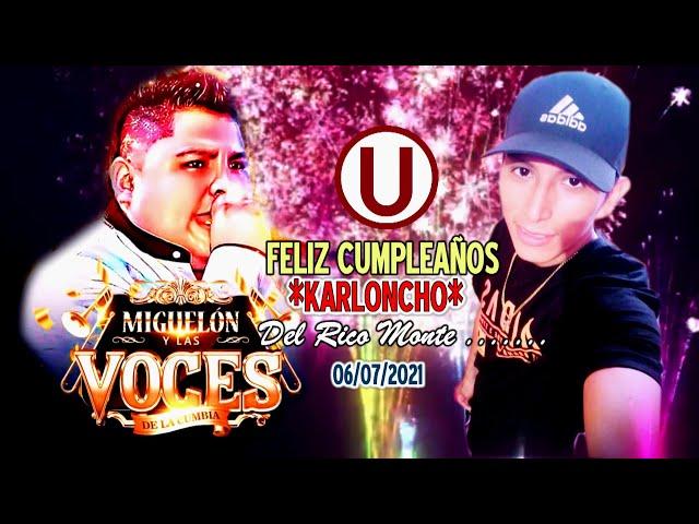 AUDIO 15 PRODUCCIONES - LAS VOCES DE LA CUMBIA - MIX GENESIS *FELIZ CUMPLEAÑOS KARLONCHO*