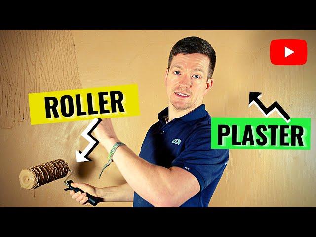 Learn How To Plaster A Wall (ROLLER METHOD REVEALED) | Plastering For Beginners