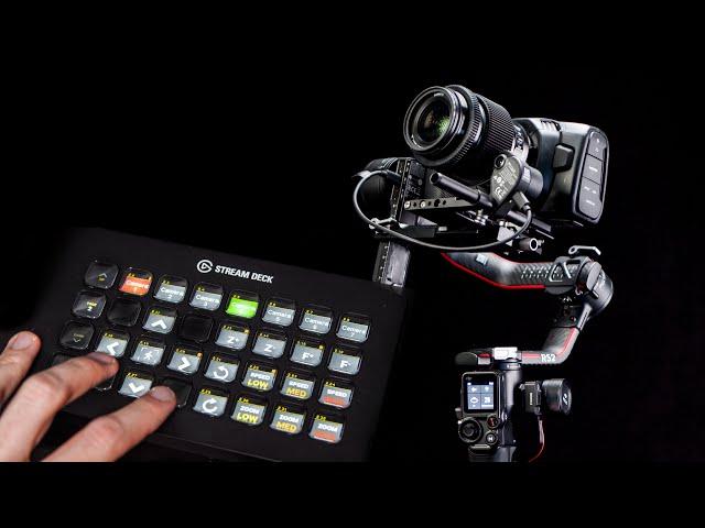 Control your Blackmagic Camera and DJI RS2 with a Stream Deck & Companion!