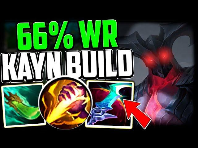 KAYN 66% WR BUILD - How to Play Kayn & Carry Low Elo SEASON 14