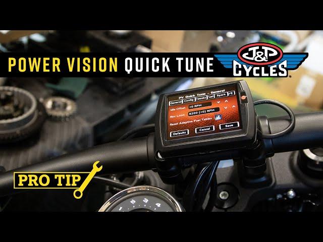 Quick Tune Tips for Dynojet Power Vision | Pro Tip