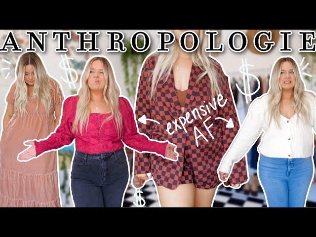 size 16 girl tries ANTHROPOLOGIE for the first time (is it worth it?)