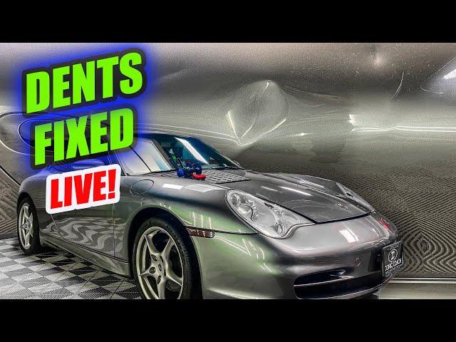 PDR With Dent Masters Pt. 1 / Joe Garcia Dent Evo / Porsche Carrera