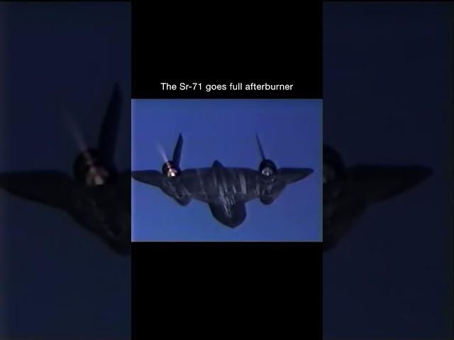 Sr-71 is too fast