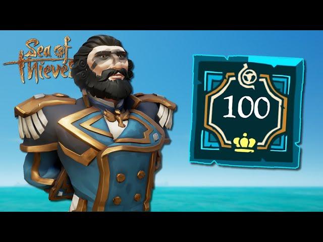 Hitting LEVEL 100 with the Merchant Alliance in Sea of Thieves