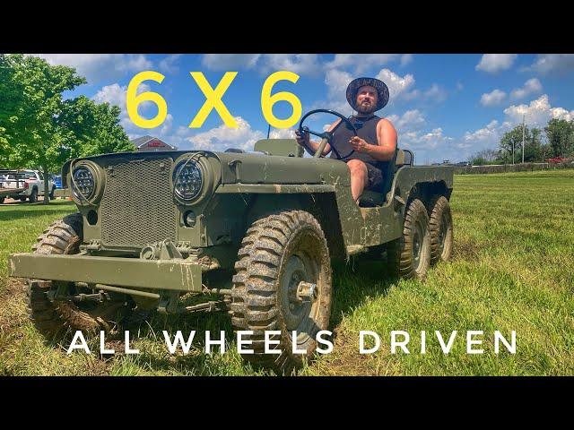 6x6 Kubota diesel Willys Jeep by Tanner Martin