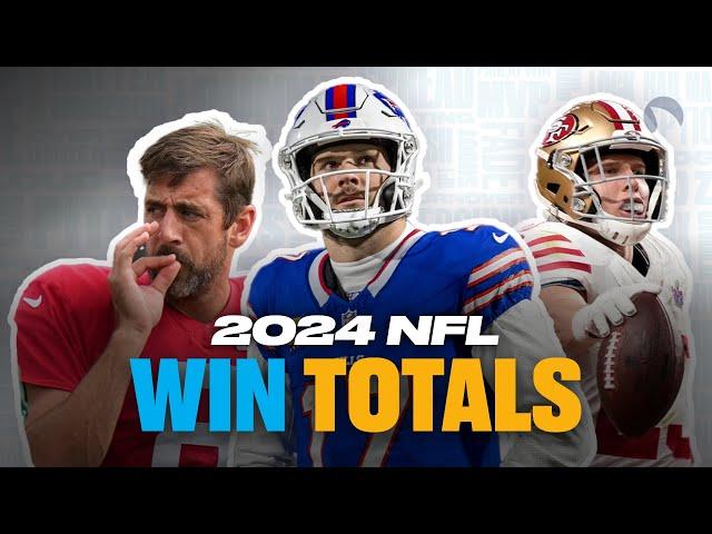 NFL 2024 BEST BETS: Win Totals for the Jets, Bills, Ravens, Raiders and more! #nfl #nflbetting