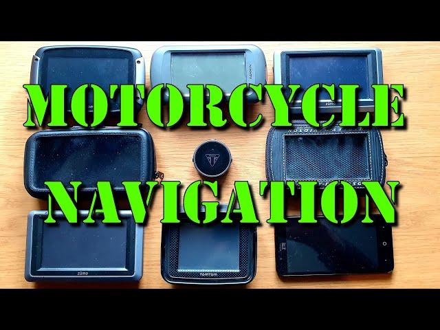 Motorcycle Navigation: A look at different GPS/SatNav Systems