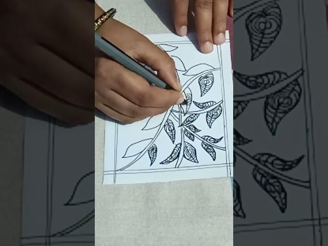 Easy Drawing craft idea/Abstract art Drawing/