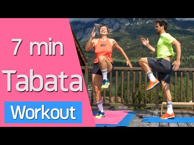 ab Sekundarstufe 1 | 7 MIN FULL BODY WORKOUT | Level - Advanced | No Equipment | Song & Timer