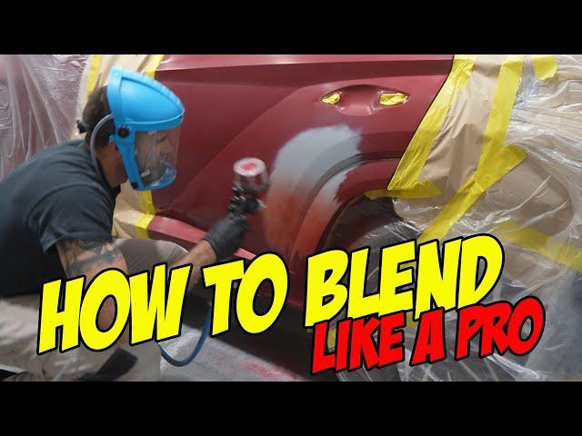 How to Blend Car Paint Like a Pro