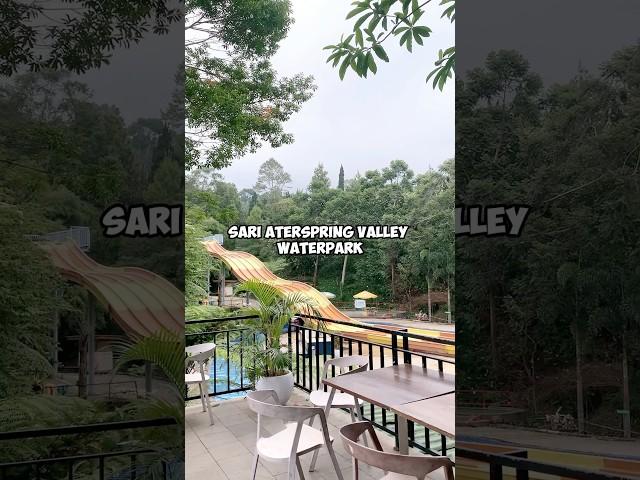 Mencoba Waterpark Dengan Air Panasnya | Hanya 45ribu di Sari Ater Valley Waterpark #sariatersubang