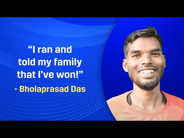 Dream11 winner from Chattisgarh has a story to share! Meet Bholaprasad Das.