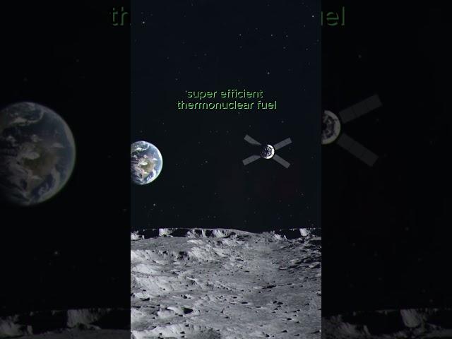 Moon: The Helium-3 Goldmine #shortsfeed #universe #shortsvideo #science #space #moon #mining