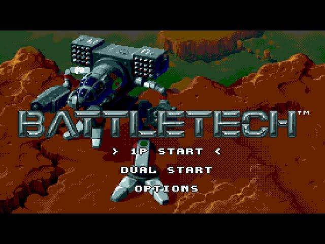 BattleTech (Genesis) Playthrough longplay video game