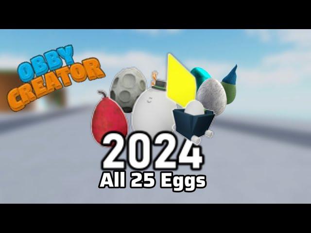 2024 Obby Creator Egg Hunt Guide - All Locations & How To Get Them