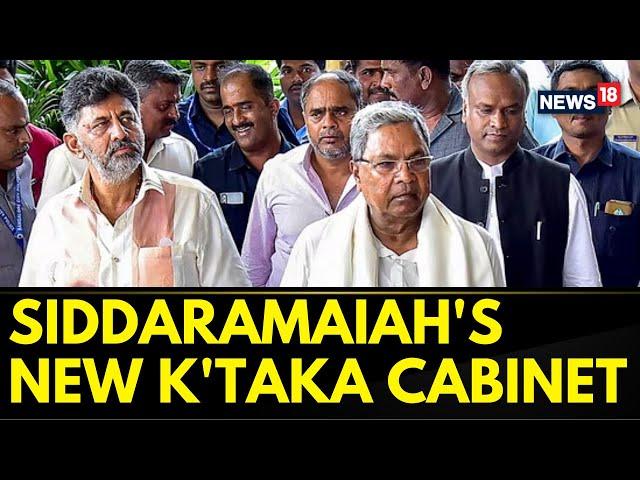 Karnataka Ministers Oath Ceremony | 24 Ministers Take Oath In Karnataka Cabinet Expansion | News18