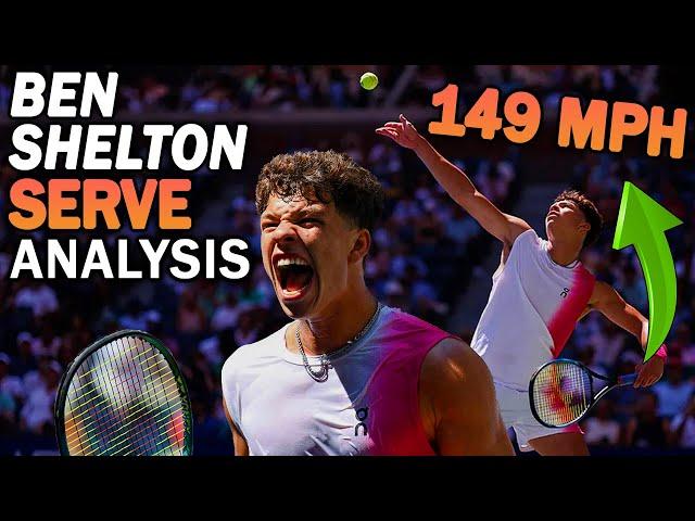 Ben Shelton Serve - Learn How To Hit BIG SERVES Like Ben!