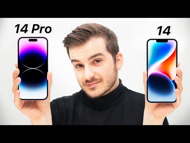 iPhone 14 vs 14 Pro - The 10 MAJOR Differences!