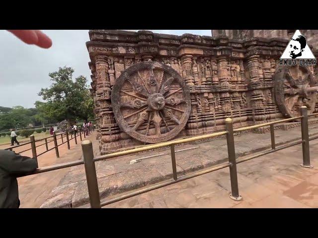 Walking tour of Konark temple