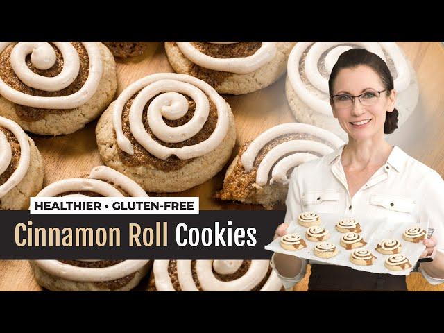 Cinnamon Roll Cookies | EASY Gluten-Free Crumbl Cookie Copycats