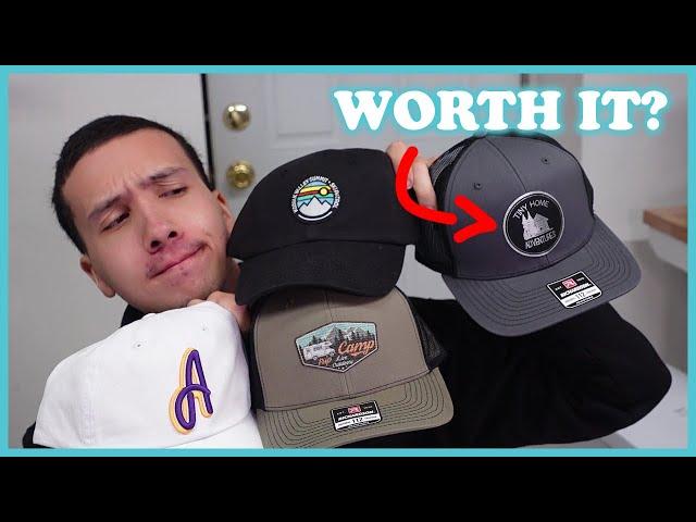 Using Stahls’ Custom Logo Emblems & Patches to Create Sample Hats | Hotronix 360 IQ Hat Heat Press