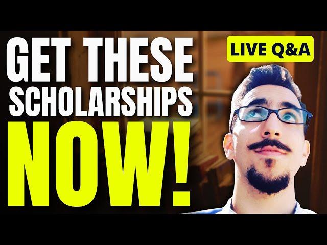 Answering Scholarship Questions - GS Livestream